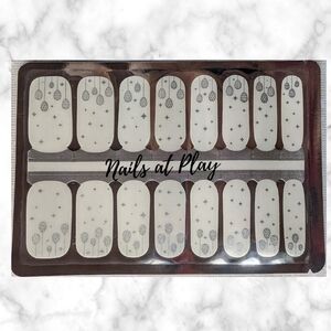 5 for $15 Nail Wraps- Ornament Dangle (transparent)